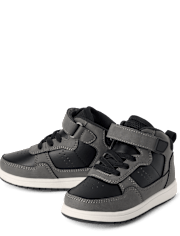 Toddler Boys Colorblock Mid Top Sneakers