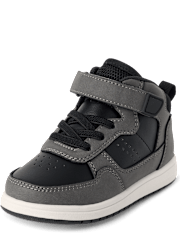 Toddler Boys Colorblock Mid Top Sneakers