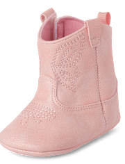 Baby Girls Butterfly Cowgirl Boots
