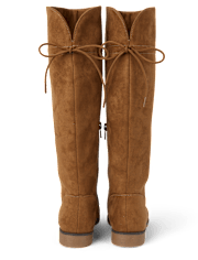 Girls Bow Over The Knee Boots