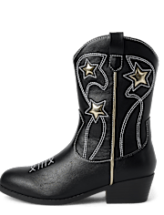 Girls Star Cowgirl Boots