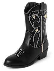 Girls Star Cowgirl Boots