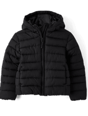 Girls Hooded Puffer Jacket