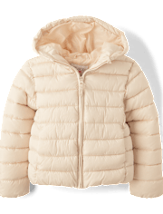 Girls Hooded Puffer Jacket