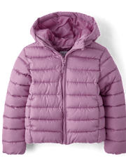 Girls Hooded Puffer Jacket