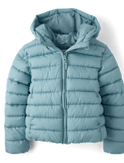 Girls Hooded Puffer Jacket