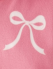 Baby Girls Bow 3-Piece Outfit Set