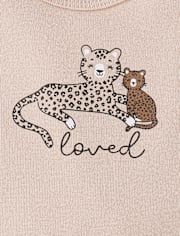 Baby Girls Leopard Bodysuit 4-Pack