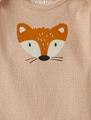 Baby Animal Bodysuit 4-Pack