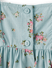 Baby Girls Floral Flutter Dress