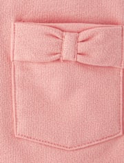 Baby Girls Bow Jumper 2-Piece Playwear Set