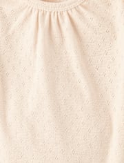 Ensemble de vêtements de jeu 3 pièces à fleurs pour bébé fille