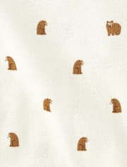 Baby Boys Embroidered Bear 3-Piece Playwear Set