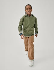 Boys Wide Leg Carpenter Pants