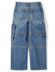 Kids Baggy Cargo Jeans