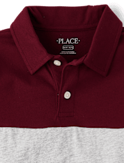 Boys Colorblock Polo