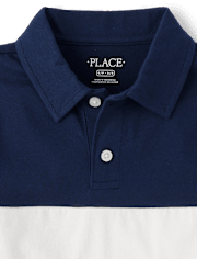 Boys Colorblock Polo