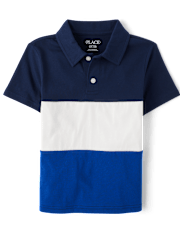 Boys Colorblock Polo