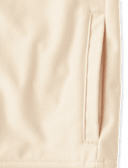 Kids Embroidered Patch Zip Up Track Jacket