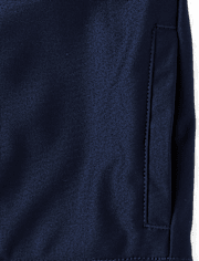Kids Embroidered Patch Zip Up Track Jacket