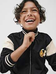 Kids Soccer Zip Up Track Jacket