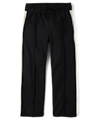 Kids Side Stripe Wide Leg Track Pants