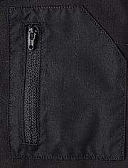 Boys Cozy Tech Zip Up Hoodie