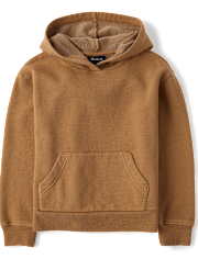 Kids Garment Dyed Premium Fleece Hoodie