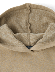 Kids Garment Dyed Premium Fleece Hoodie