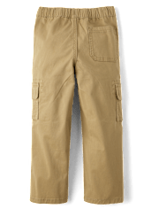 Kids Wide Leg Pull On Cargo Pants