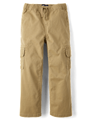 Kids Wide Leg Pull On Cargo Pants