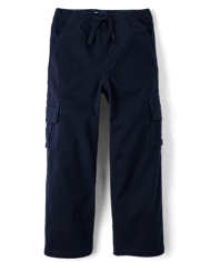 Kids Wide Leg Pull On Cargo Pants
