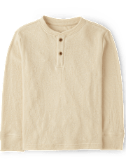 Boys Thermal Henley Top