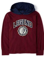 Boys Varsity Hooded Top
