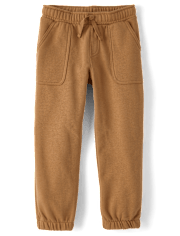 Pantalon de jogging ample en polaire de qualité supérieure pour garçon