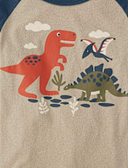 Baby And Toddler Boys Dino Top 3-Pack