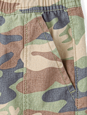 Baby And Toddler Camo Pull On Cargo Jogger Pants