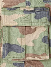 Baby And Toddler Camo Pull On Cargo Jogger Pants