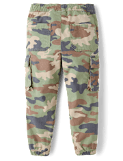 Baby And Toddler Camo Pull On Cargo Jogger Pants