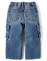 Baby And Toddler Baggy Cargo Jeans