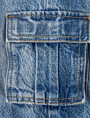 Baby And Toddler Baggy Cargo Jeans