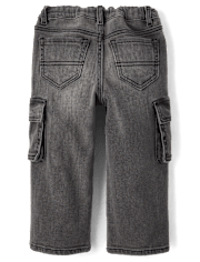 Baby And Toddler Baggy Cargo Jeans