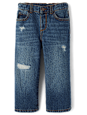 Baby And Toddler Ripped Baggy Jeans
