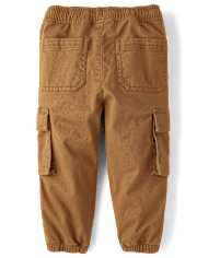 Baby And Toddler Stretch Pull On Cargo Jogger Pants