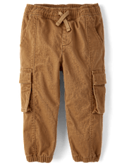 Baby And Toddler Stretch Pull On Cargo Jogger Pants