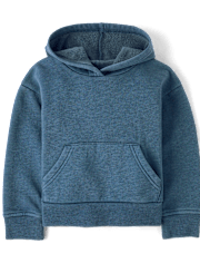 Baby And Toddler Garment Dyed Premium Fleece Hoodie