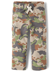 Baby And Toddler Premium Fleece Relaxed Cargo Pants