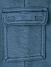 Pantalon cargo décontracté en polaire de qualité supérieure pour bébé et tout-petit