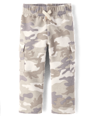 Baby And Toddler Premium Fleece Relaxed Cargo Pants