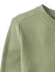 Haut Henley thermique pour bébés et petits garçons